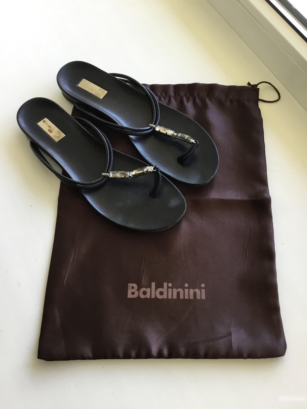 Шлепки Baldinini 37 размер