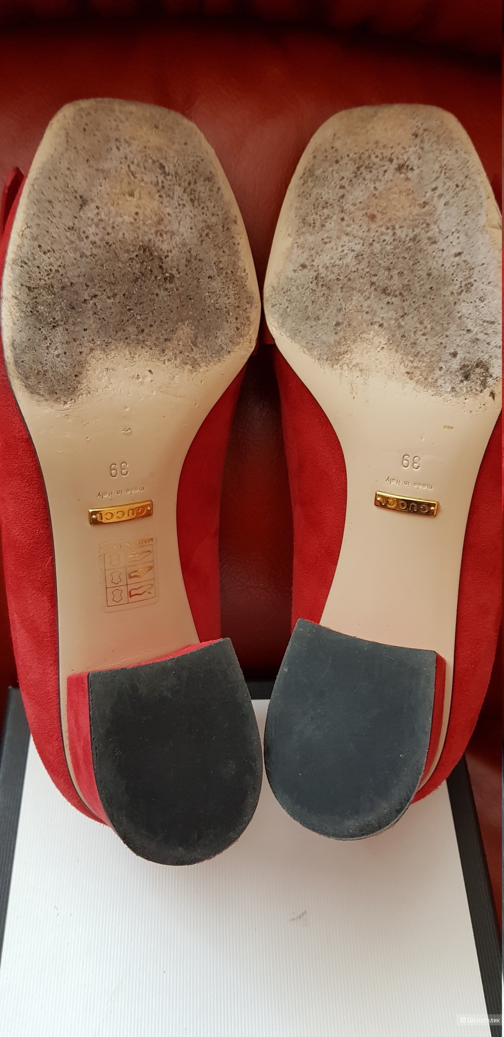 Туфли, Gucci , 39 диз. размер