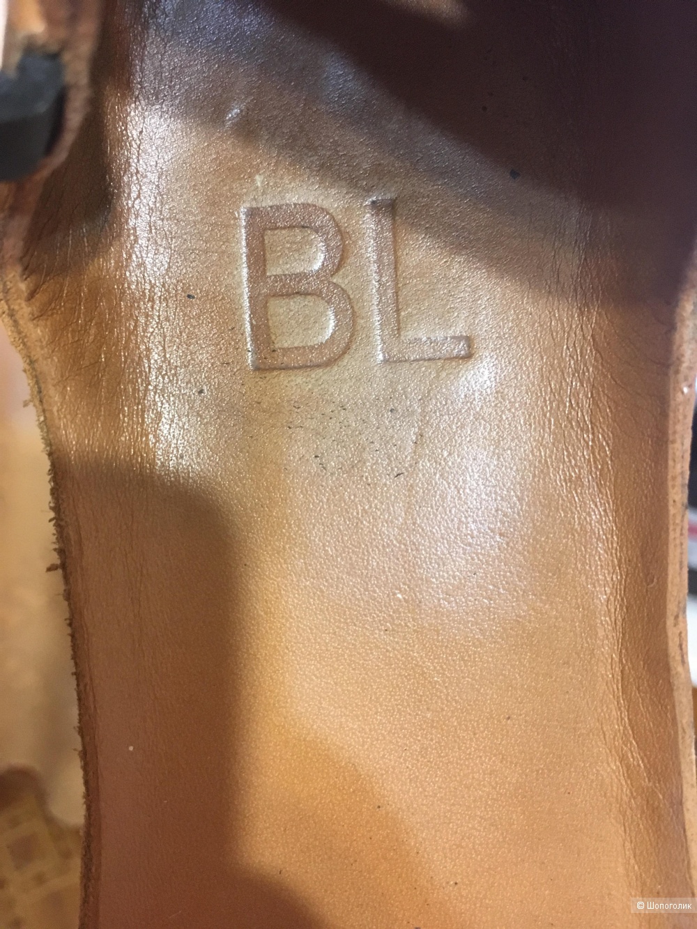 Кожаные сандалии босоножки BL, 38,5