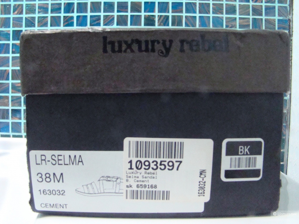 Сандалии luxury rebel  размер 38