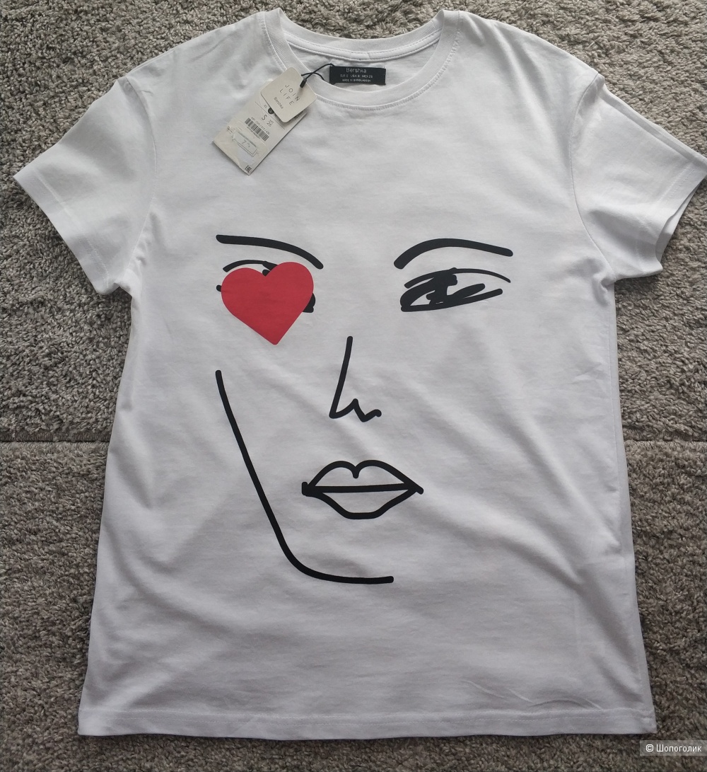 Футболка Bershka, M-L