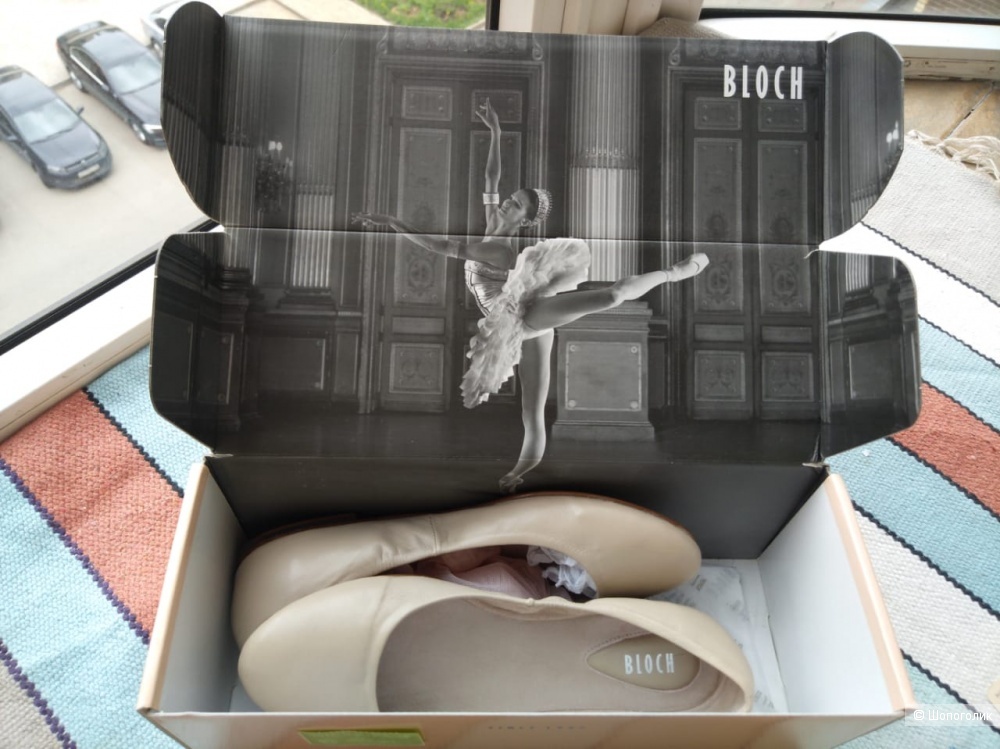 Кожаные балетки BLOCH 37,5-38 размер