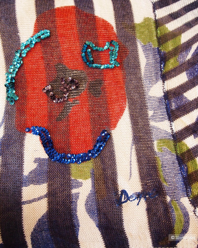 Льняной кардиган Desigual , XL