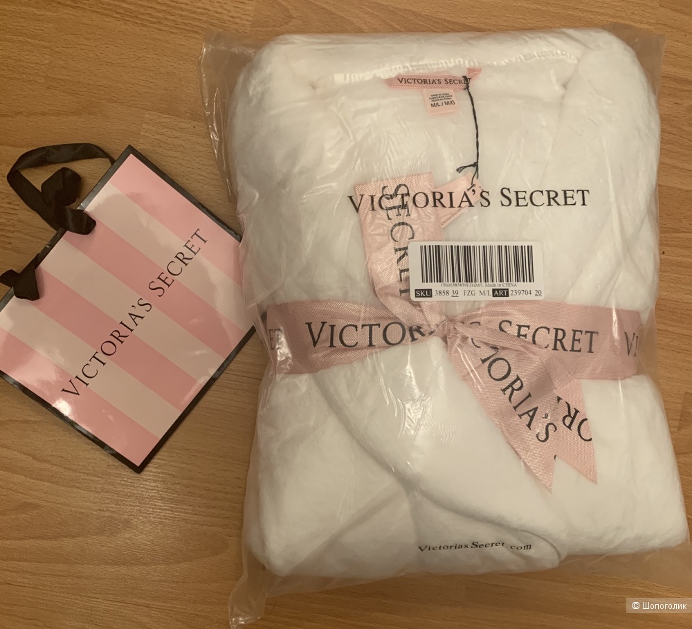 Плюшевый халат Victoria's Secret размер M\L