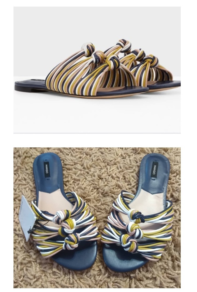 Комплект  сандалии +сумочка Mango  36 размер