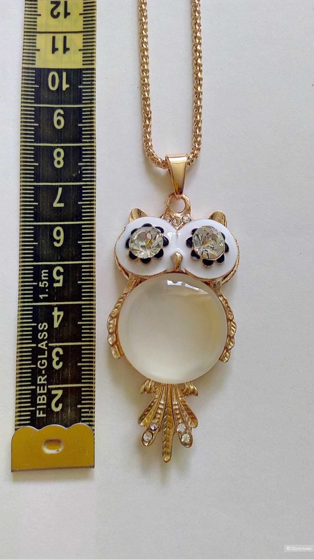 Подвеска Сова, 6,5 см