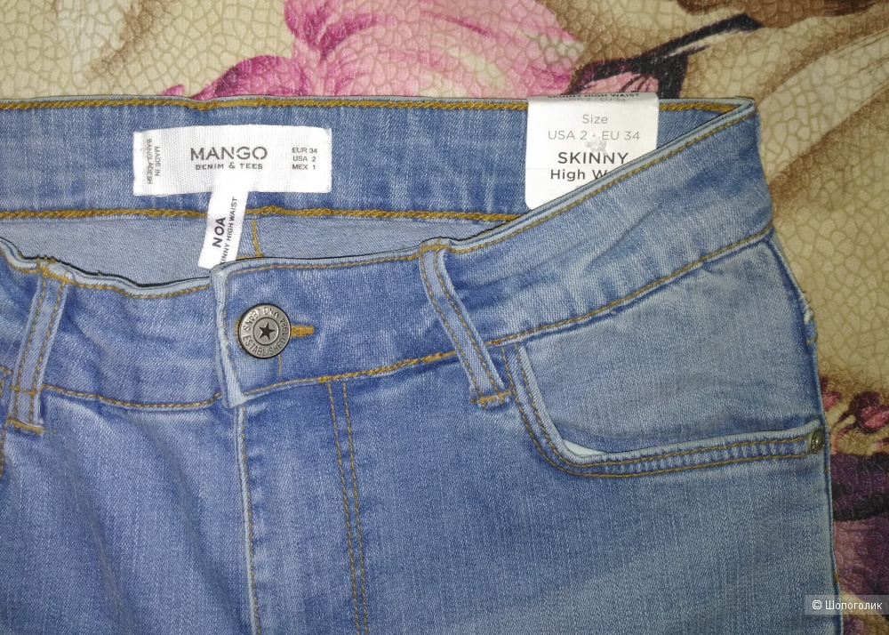 Джинсы Mango, Skinny Noa, XS/S