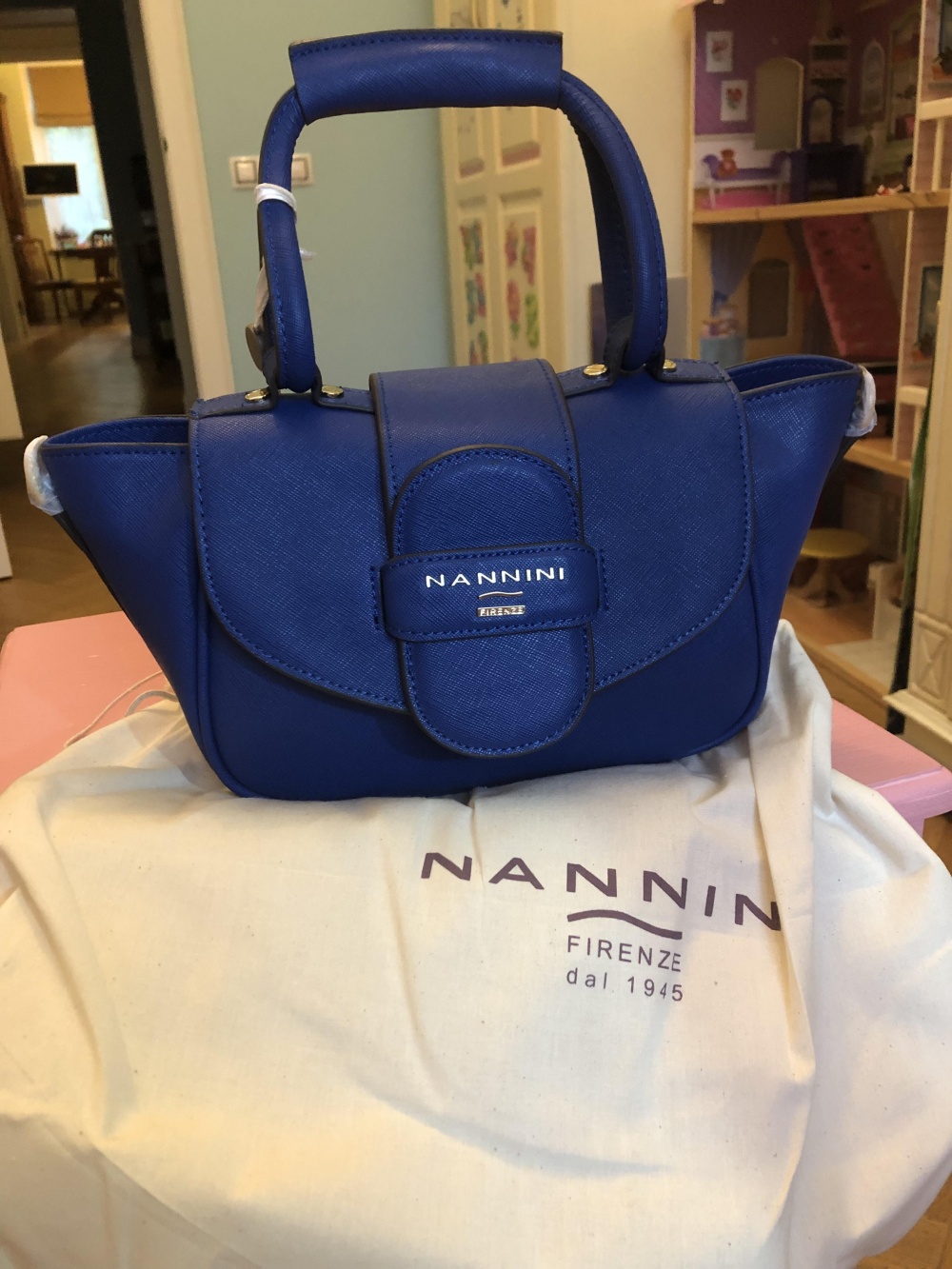Новая сумка nannini кожа