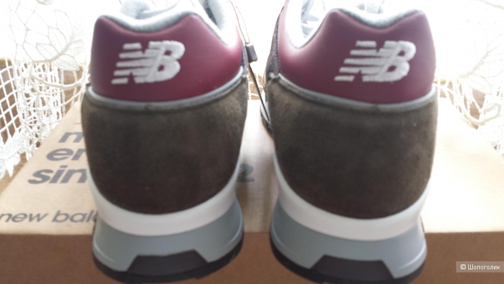 Мужские кожаные кроссовки NEW BALANCE, 7,5 US