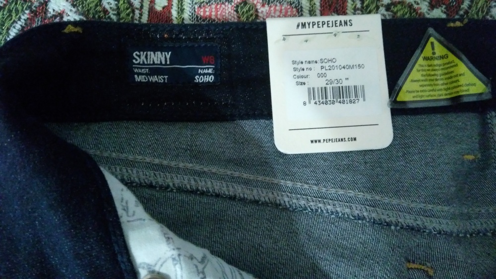 Джинсы Pepe Jeans, размер W29 L30