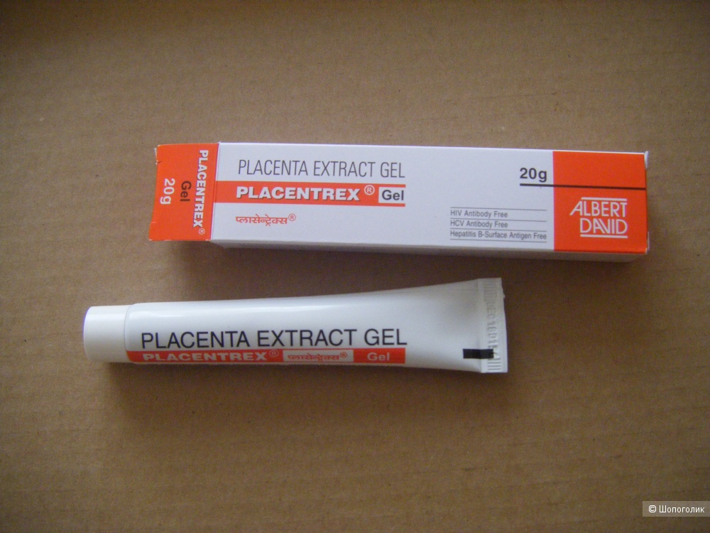 Гель для всего, Placenta extract PLACENTREX, 20g