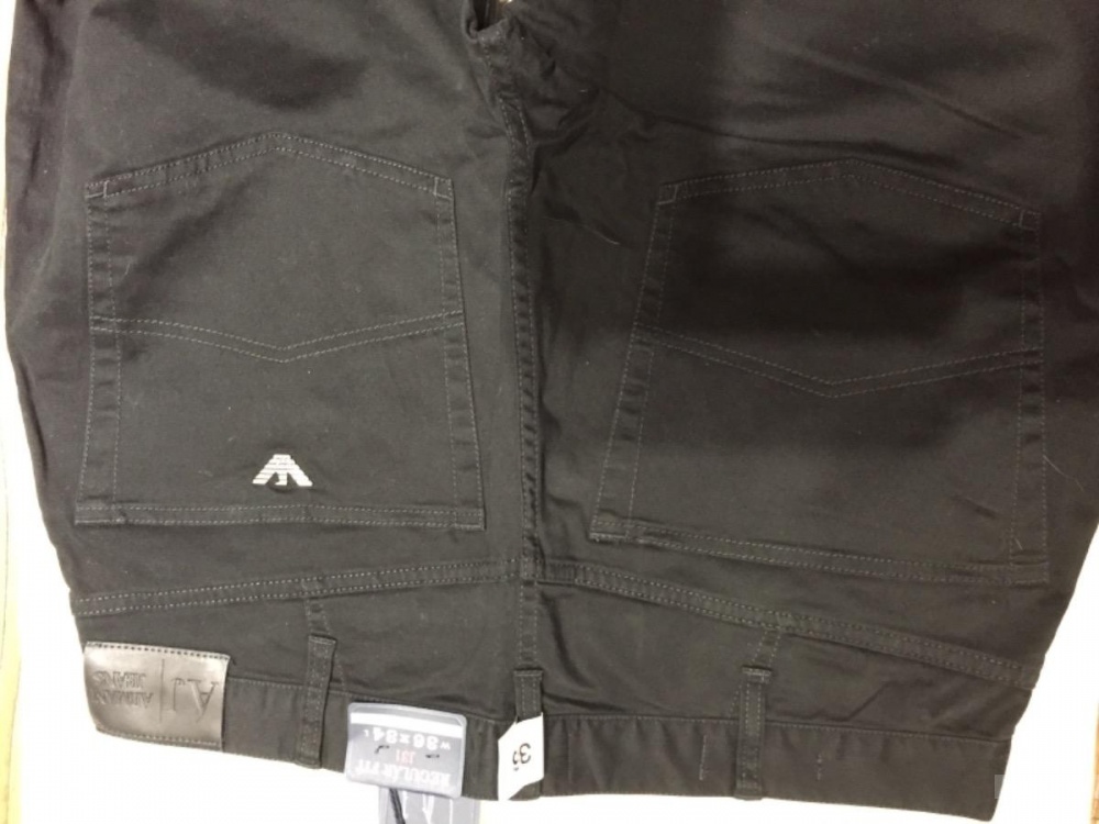 ARMANI мужские хлопковые джинсы 36-34