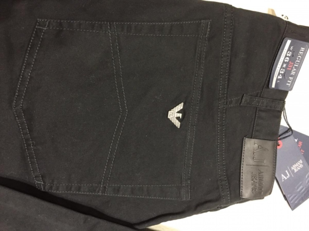 ARMANI мужские хлопковые джинсы 36-34