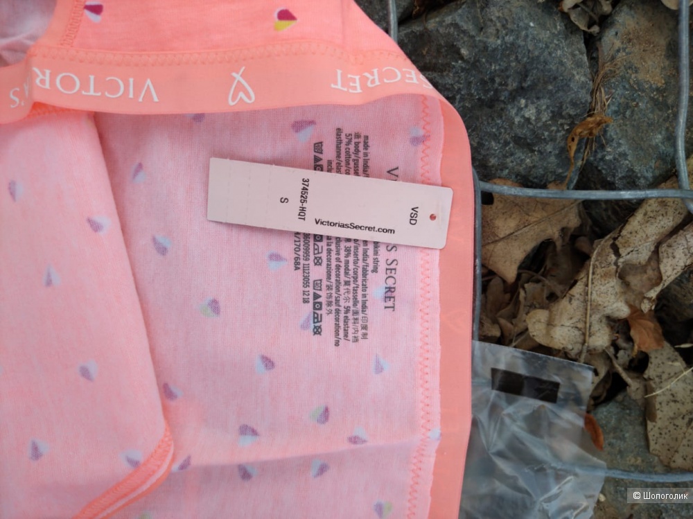 Трусы хлопковые Victorias Secret S комплект из 3х шт