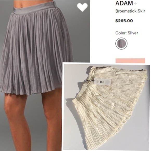 Шёлковая юбка Adam 44р