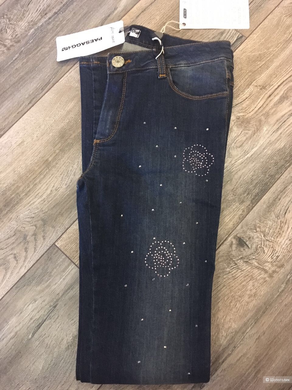 Джинсовые штаны Paesaggino, 42-44 размер