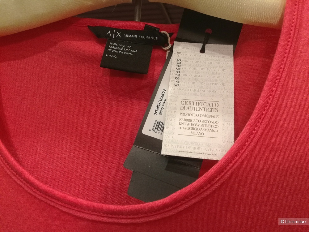 Блузка/Футболка ARMANI EXCHANGE, размер L, На 46-48