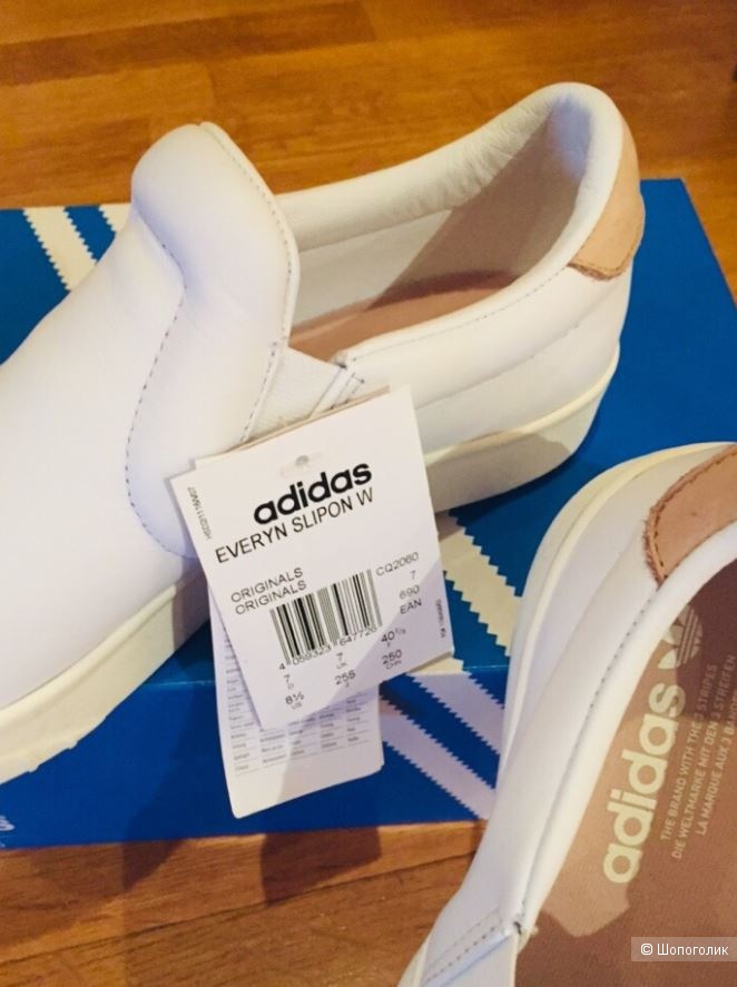 Слипоны Adidas Originals р. 7 UK