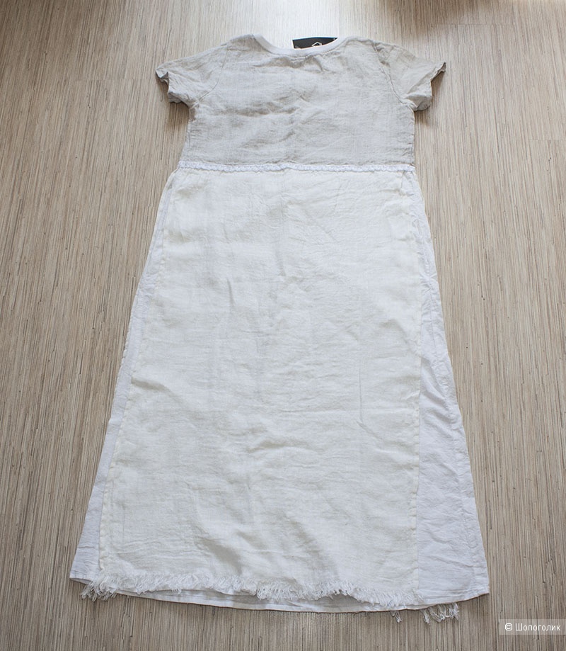 Льняное платье 46 размера