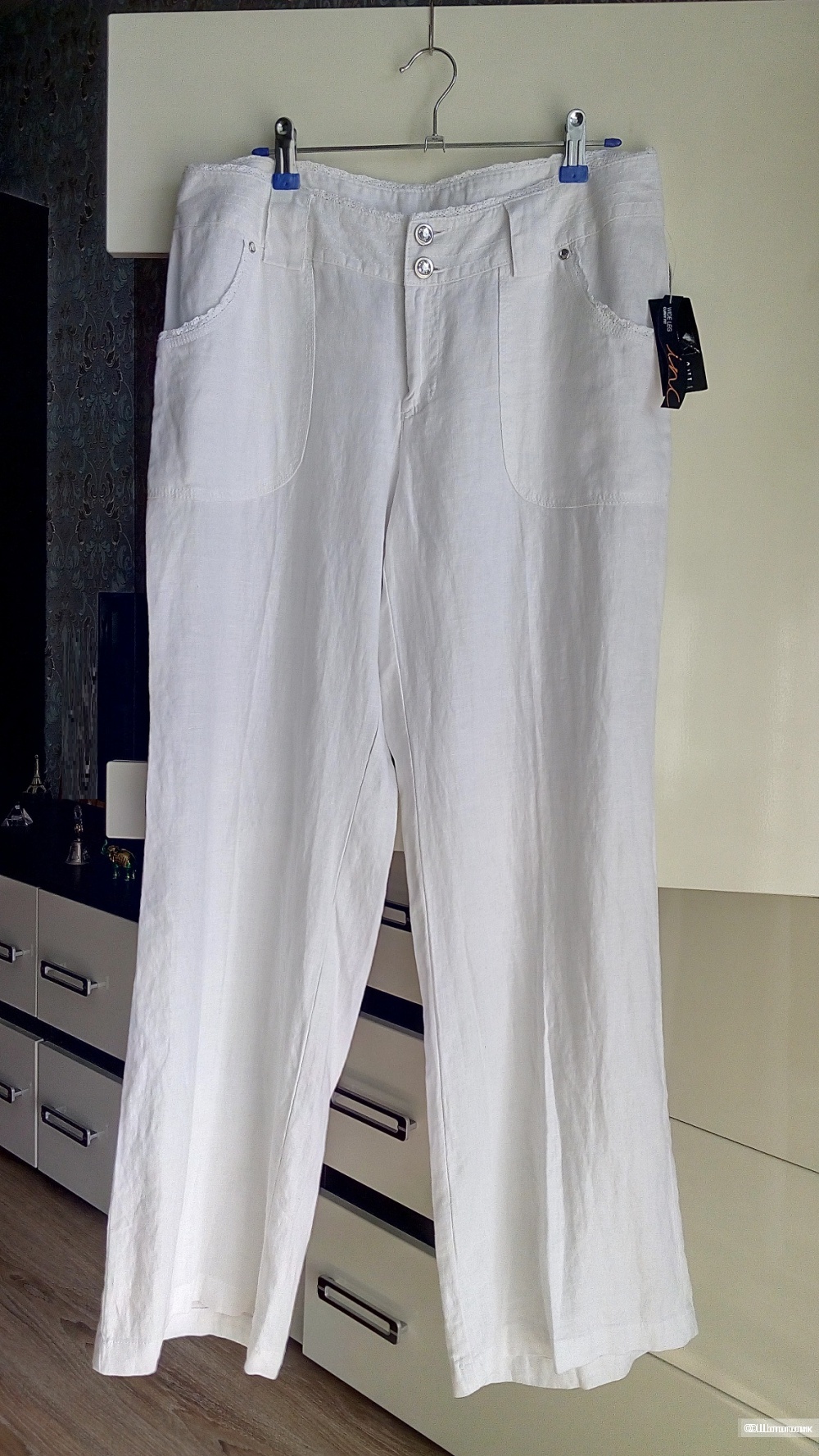 Cэт из топа Ralph Lauren+ брюки INC, размер 48-50