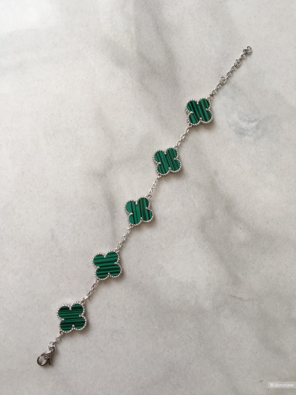 Браслет в стиле Van Cleef, дл 19 см.