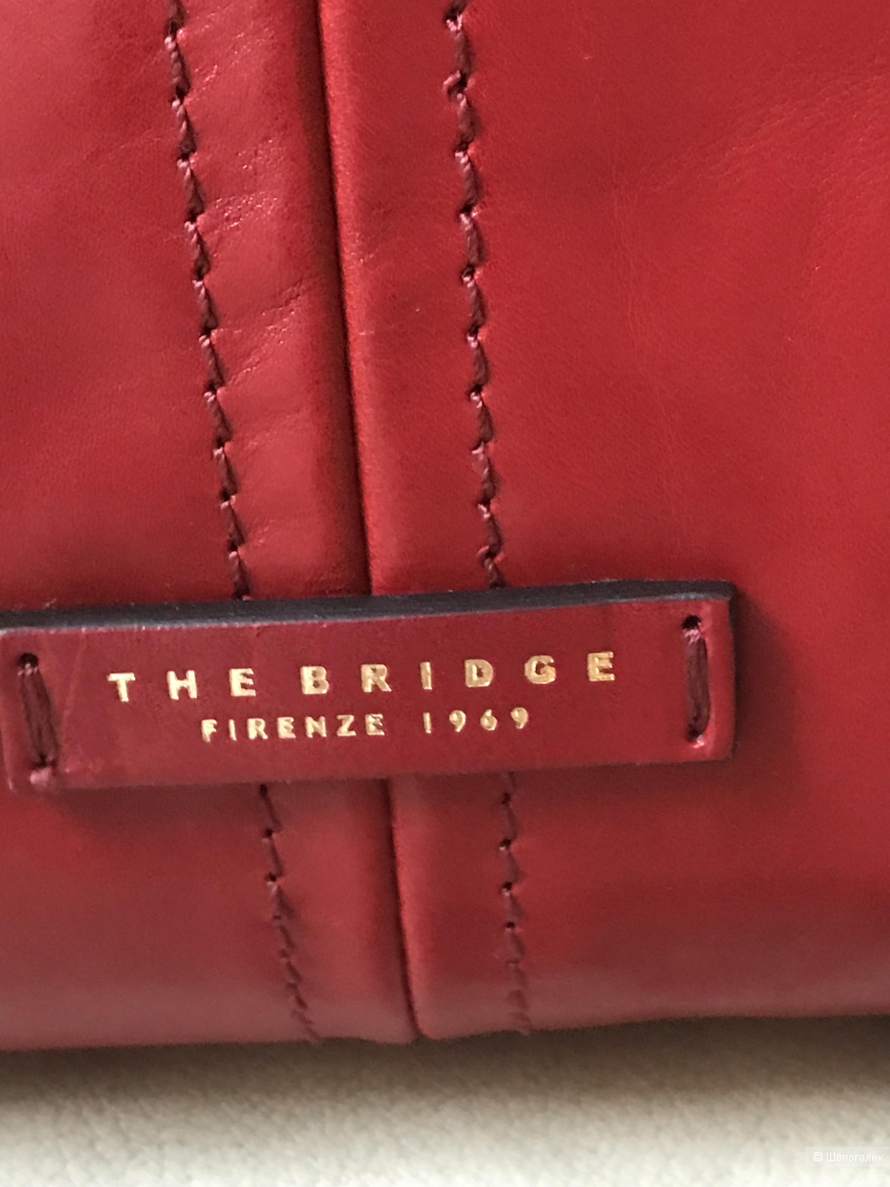 The Bridge Gorgona Handbag red