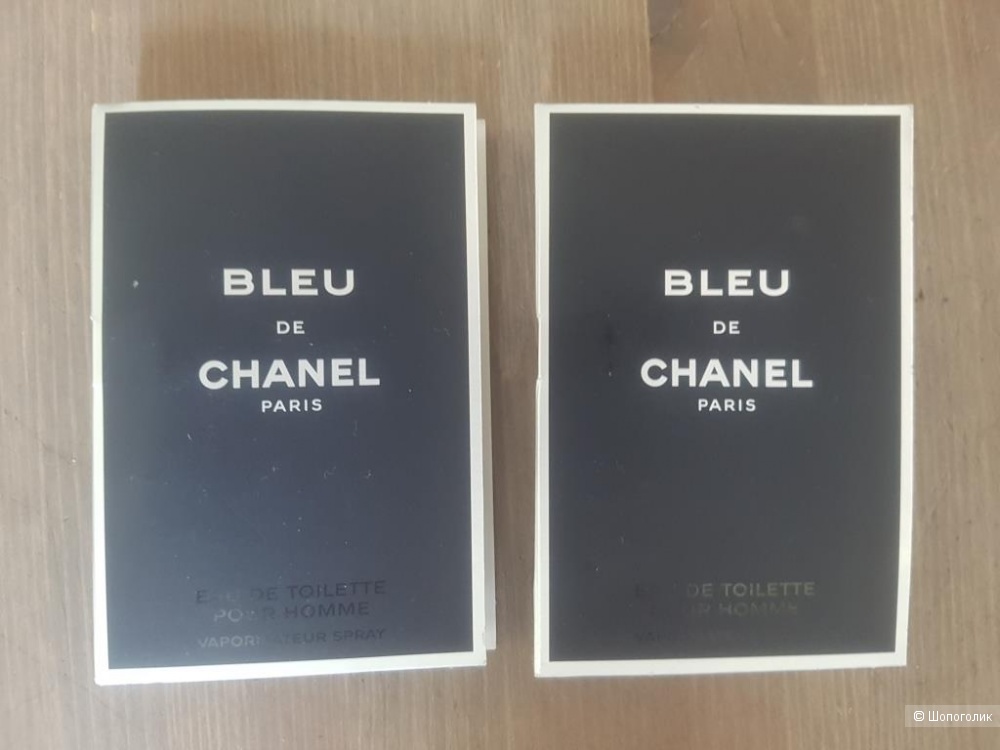 Набор фирменных пробников мужских парфюмов Chanel, Dolche & Gavana, Azzaro