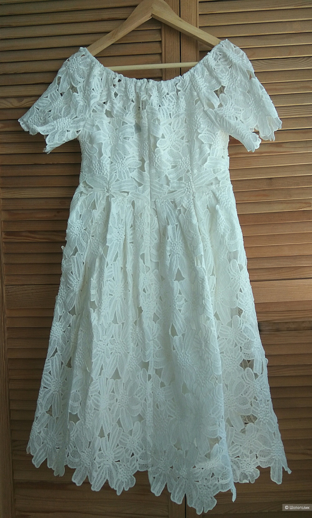 Платье кружевное Boohoo, размер 38