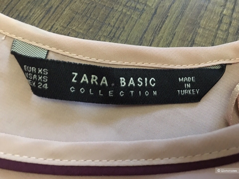 Блузка  Zara размер XS  40/42 росс