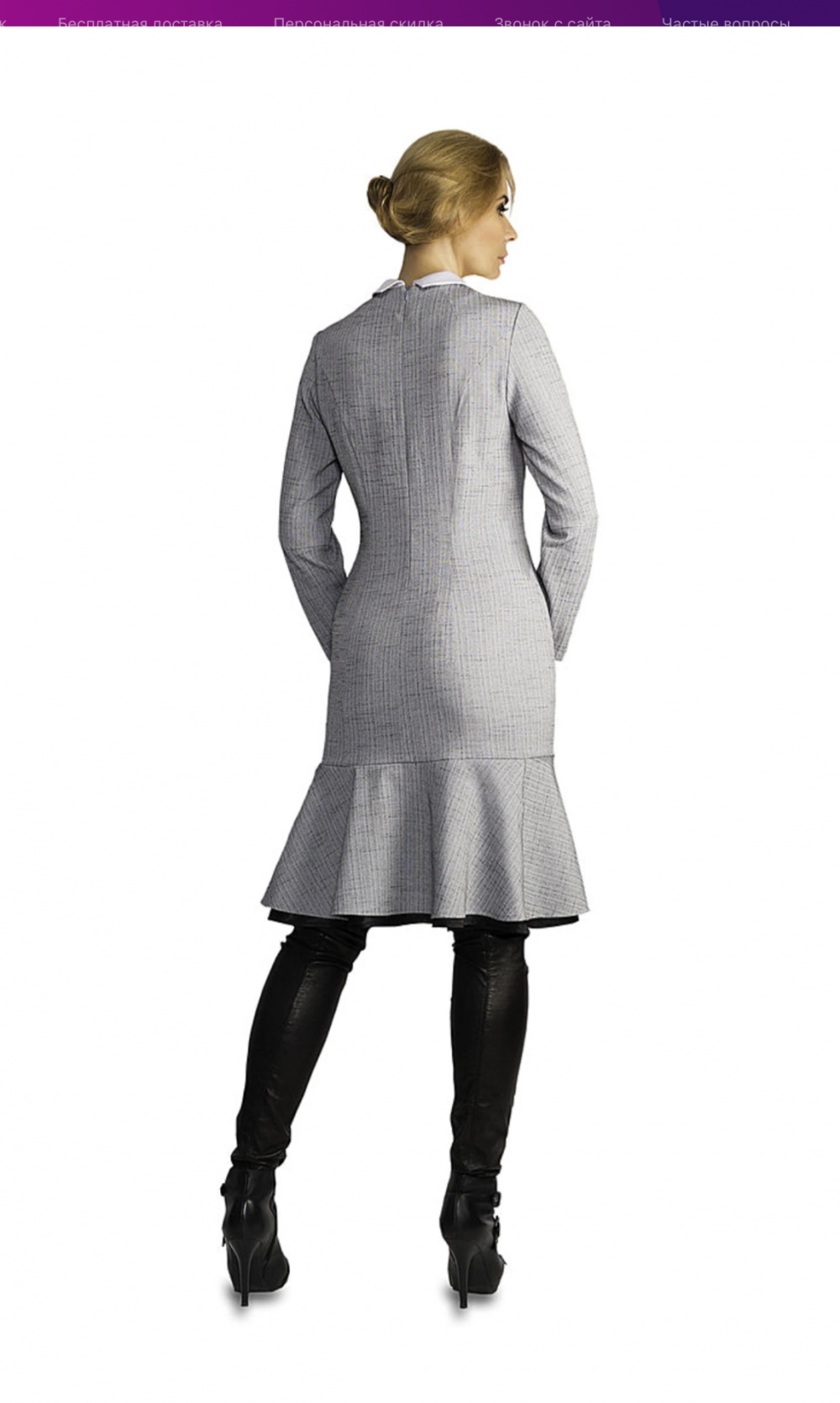 Платье БрендCLEVER woman размер 50 52 XL XXL