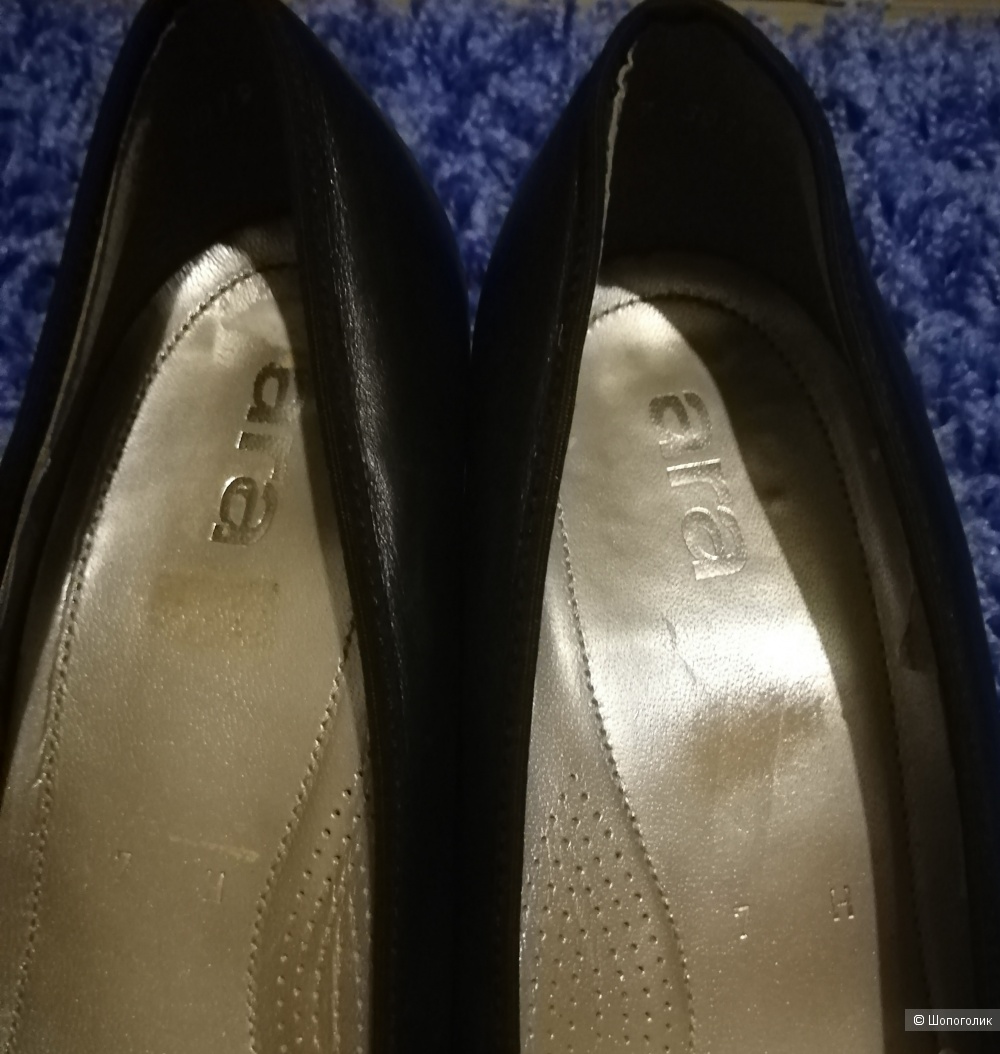 Кожаные туфли ara , размер 6,5 (40)
