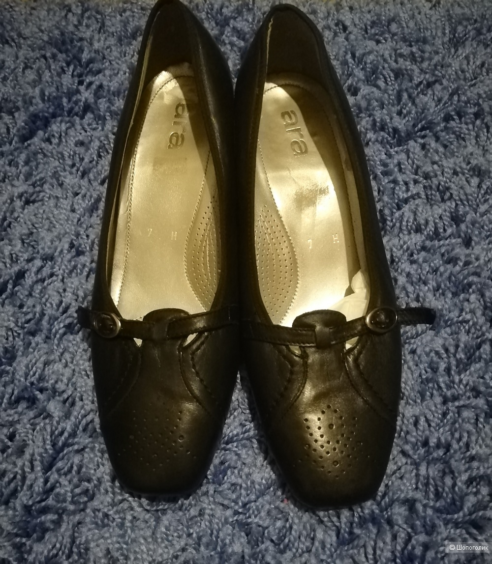 Кожаные туфли ara , размер 6,5 (40)