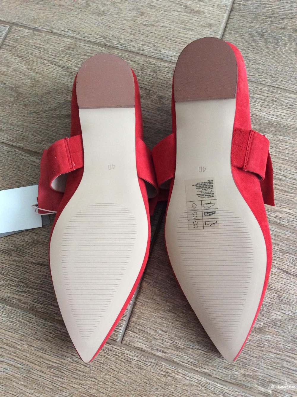 Туфли-балетки H&M PREMIUM QUALITY р.40 (8,5US, 25,5 см)