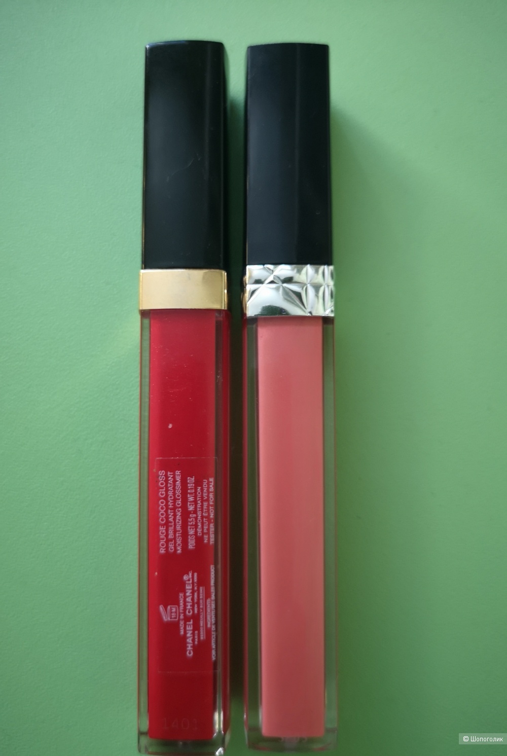 Два блеска по цене одного ROUGE COCO GLOSS 756 Chilli+ROUGE DIOR BRILLANT 808 Victoria