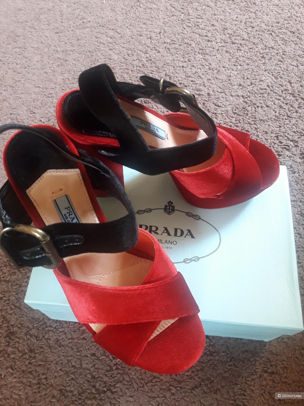 Босоножки Prada, размер 36