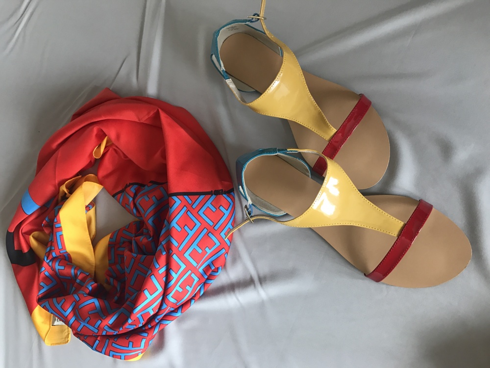 Босоножки Multicolors размер 40