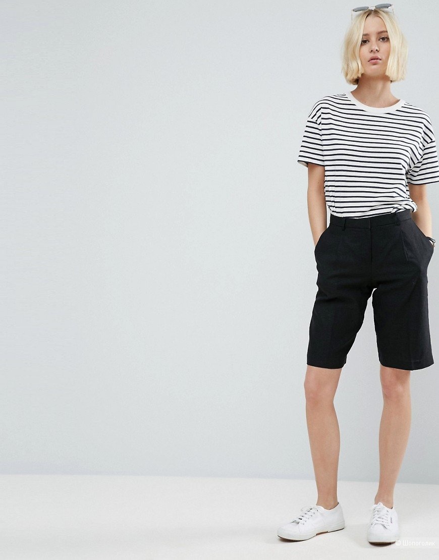 Шорты Zara Woman лен, S
