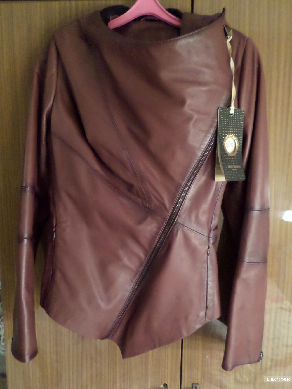 Куртка кожаная Franco di Marco на размер RU 44, EU 38, S/M