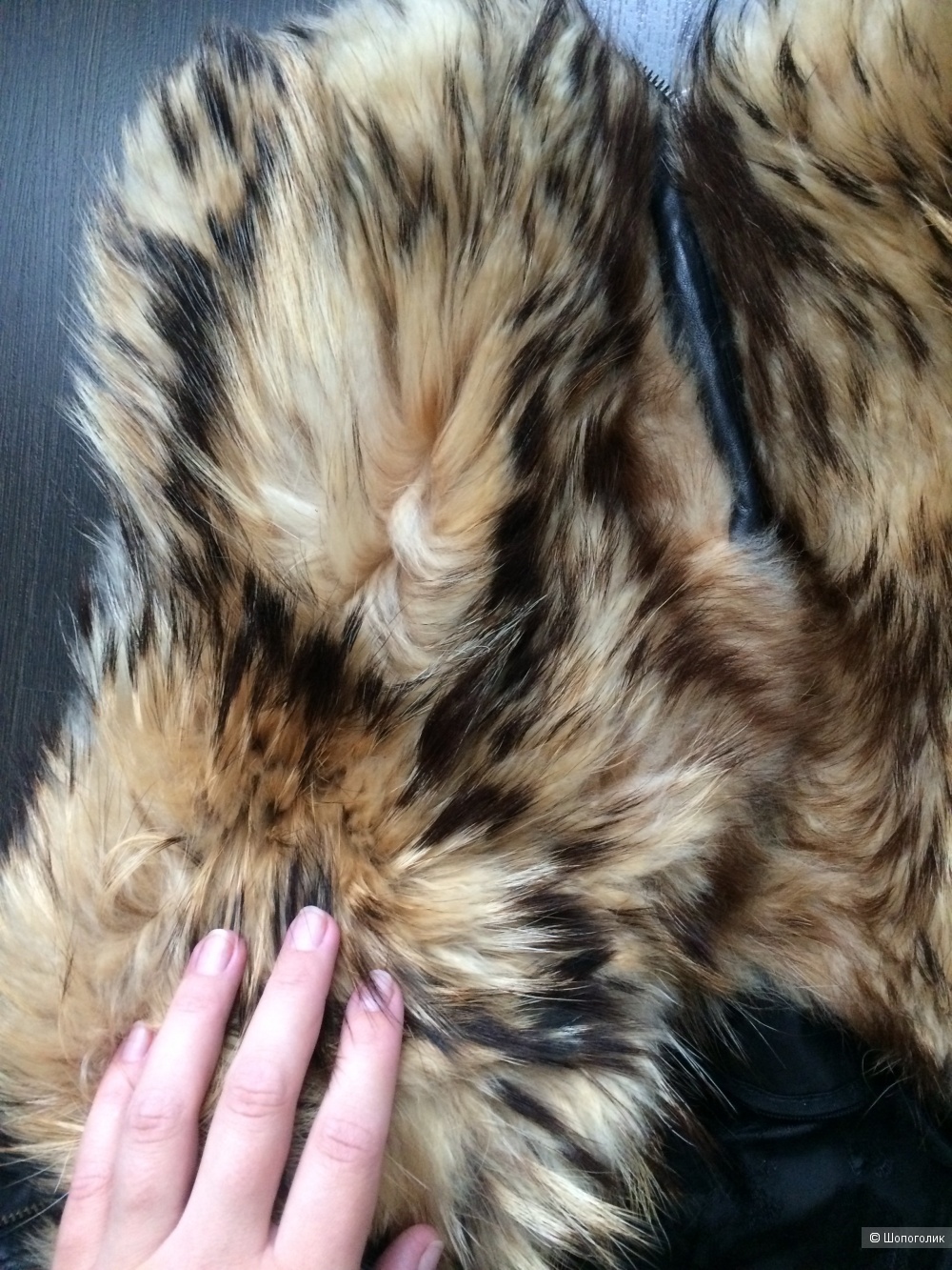 Курточка кожаная Fani 42-44 размер
