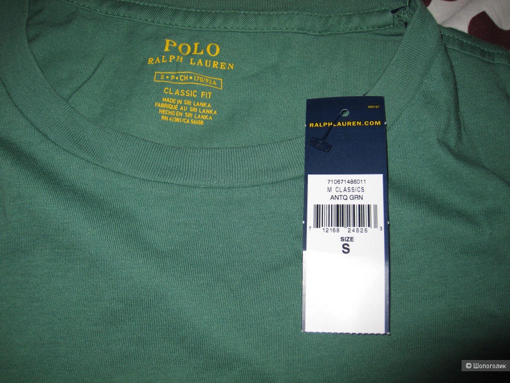 Футболка муж POLO Ralph Lauren размер S