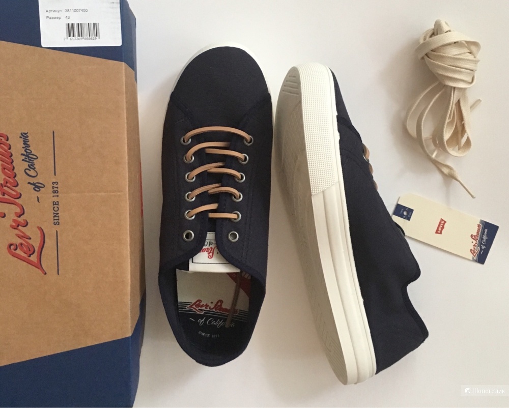 Кеды Levi's, размер 42-43