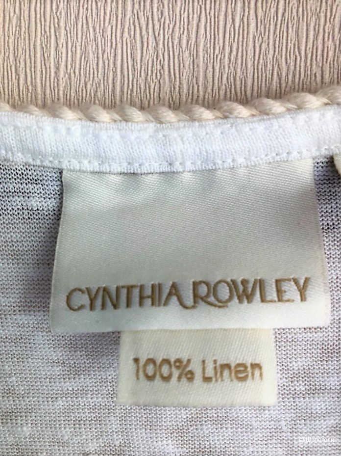 Блуза-футболка CYNTHIA ROWLEY размер М