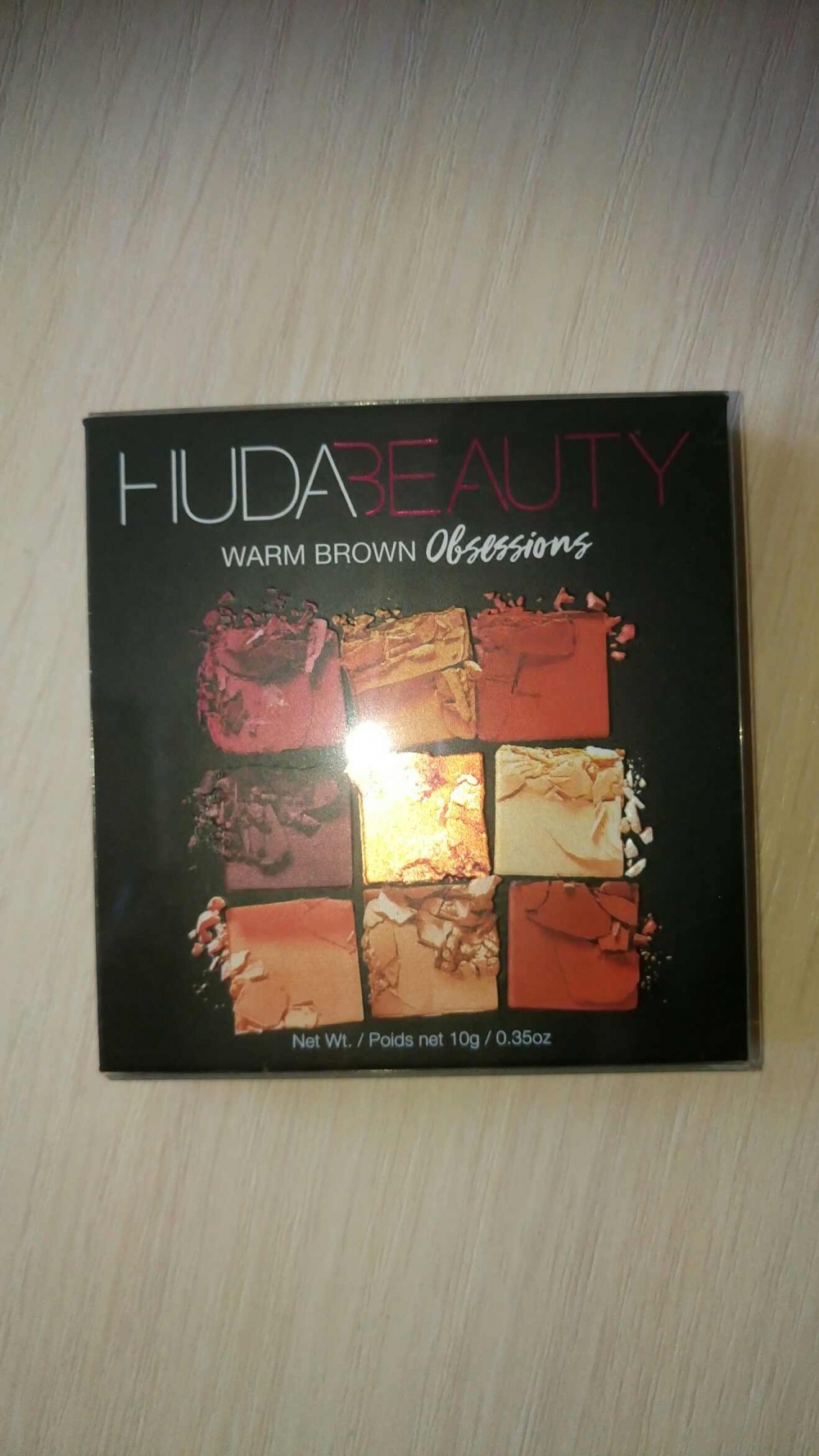 Палетка теней HUDA BEAUTY Warm Brown Obsessions Palette ( 10g )