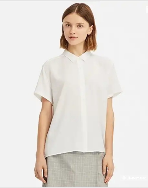 Блузка из вискозы Uniqlo, L