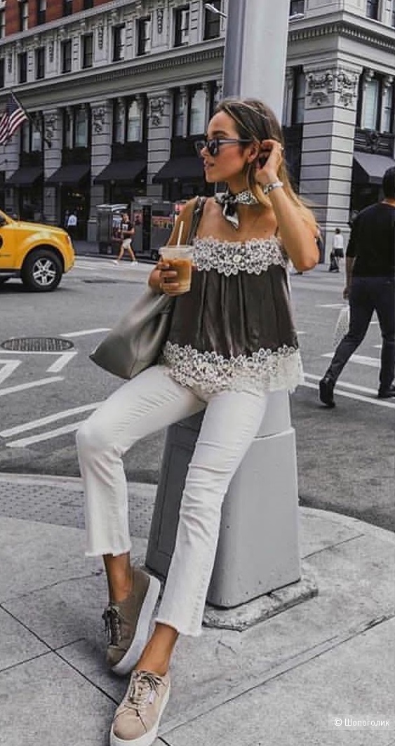 Топ купро ZARA, размер 50-52 росс.