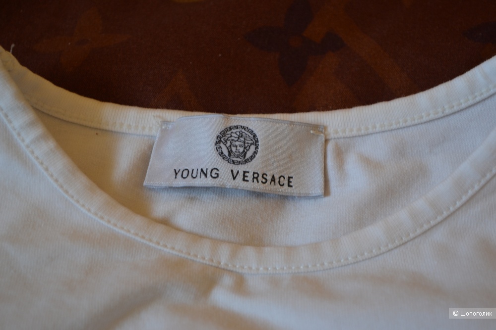 Лонгслив Young Versace на девочек 7-8 лет