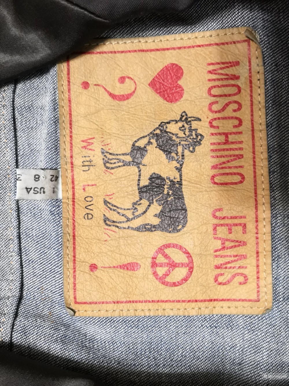Куртка Moschino Jeans US 8 размер.