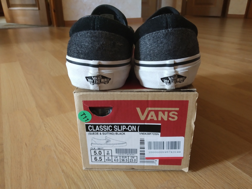 Слипоны Vans размер 36