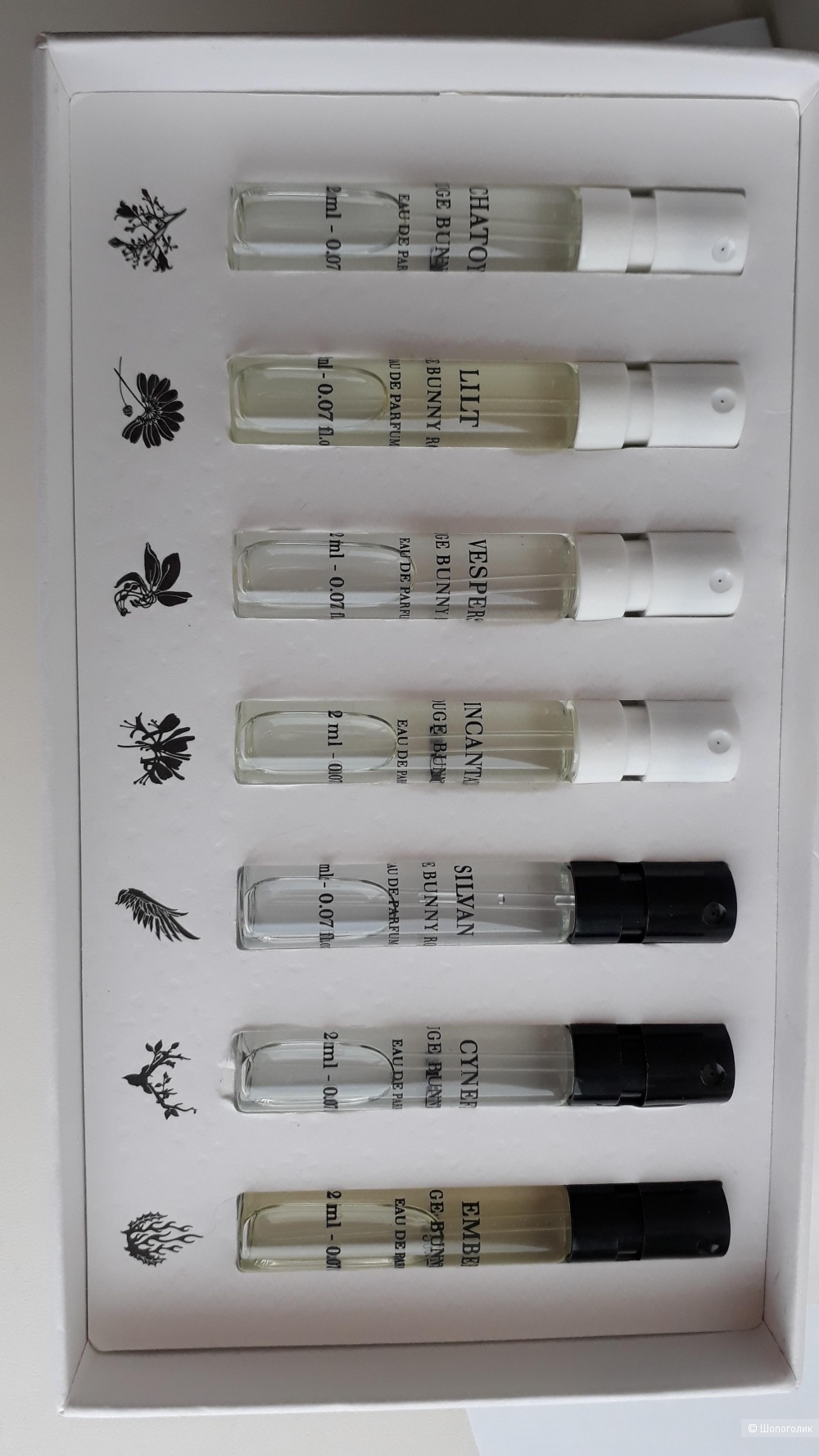 Rouge Bunny Rouge Discovery Coffret сет селективной парфюмерии, 7 по 2 мл (парфюмерная вода)