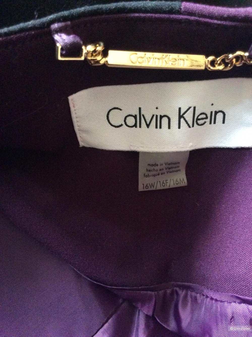 Пальто Calvin Klein размер 16w(54-56-58 рус)